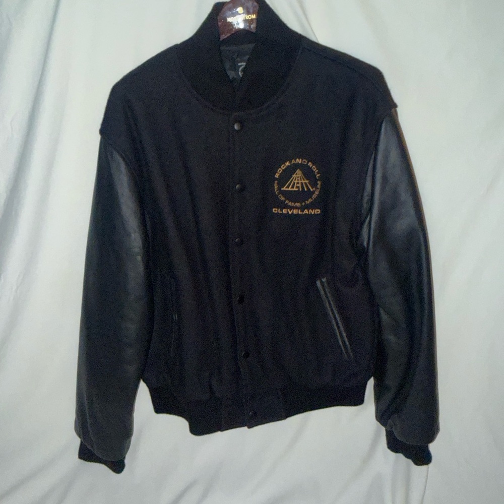 Rock & Roll Hall of Fame Letterman Jacket NWT UNISEX